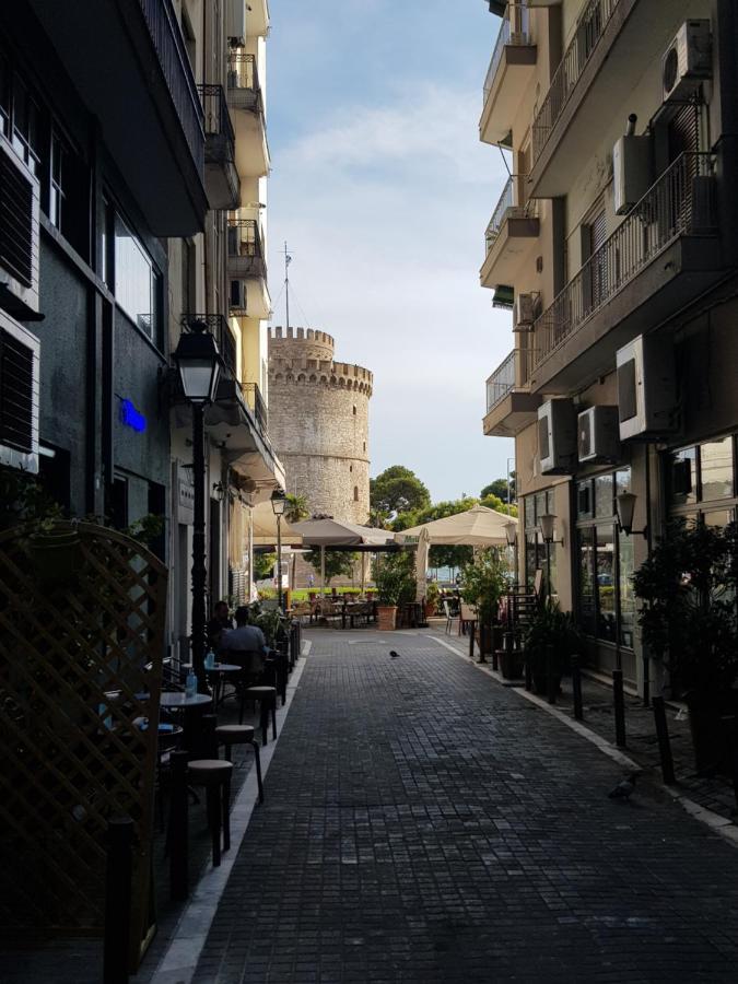 Quiet City Centre Apartment With Large Balcony Thessalonique Extérieur photo